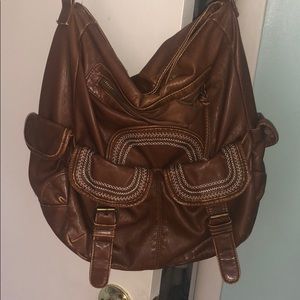 Large, Brown satchel/purse